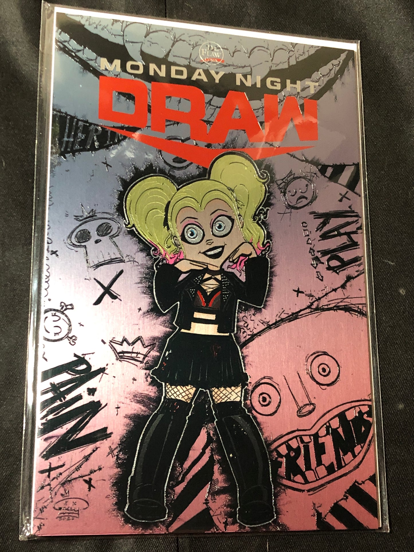 Monday Night Draw! METAL Cover (MegaCon Exclusive)